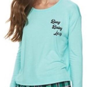 SO Busy Being Lazy Long Sleeve Graphic Tee